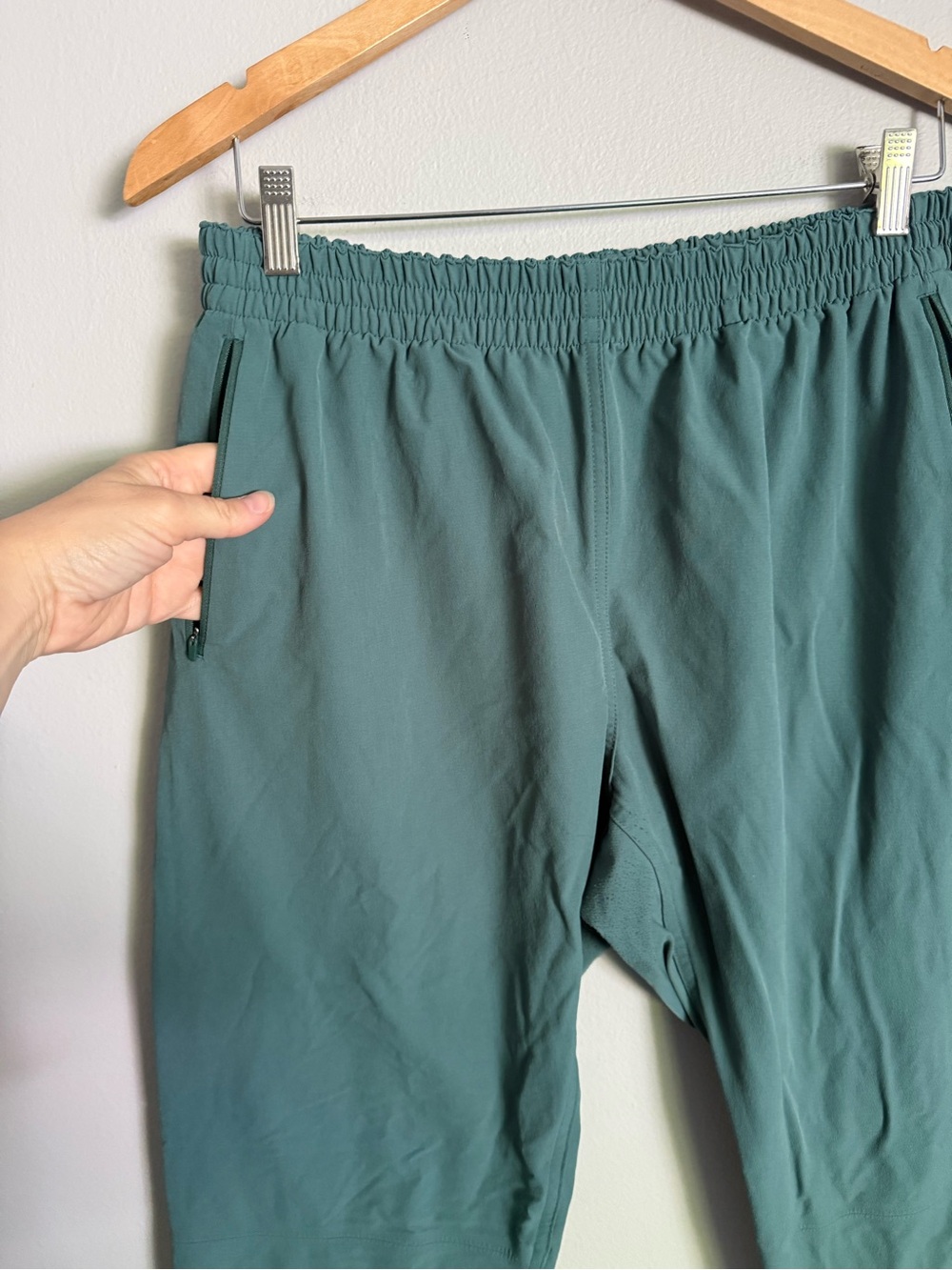 Outdoor Voices Women’s XL Athletic Pants Elastic-Waist Casual Pants in Green - Picture 2 of 9